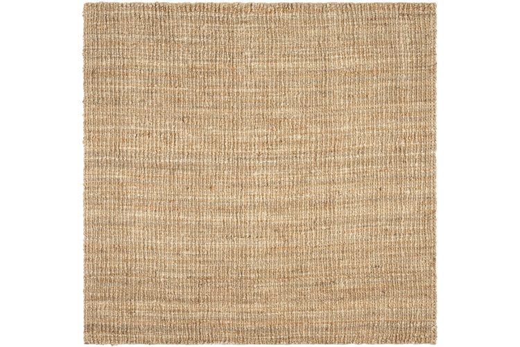 Square deals jute rug